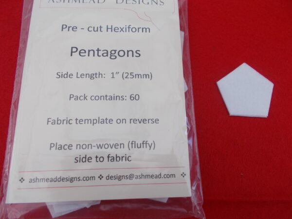 HEXIFORM - 1" PENTAGONS X 60