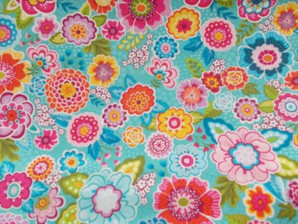 MAKOWER - RETRO FLOWERS X 0.5m