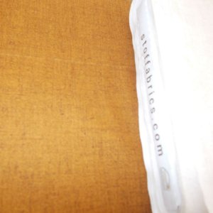 STOF / COTTAGE CLOTH TEXTURE BLENDER - MUSTARD AND CREAM - 2 X 0.5m