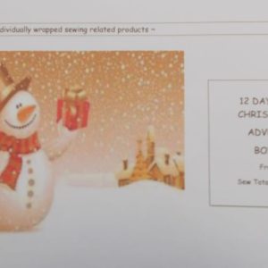 CHRISTMAS ADVENT BOX 2025 - 12 DAYS OF CHRISTMAS -  PRE-ORDER BOX 1