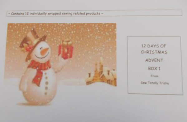 CHRISTMAS ADVENT BOX 2025 - 12 DAYS OF CHRISTMAS -  PRE-ORDER BOX 1