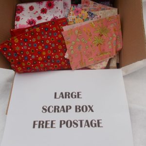 LARGE SCRAP BOX WITH FREE POSTAGE