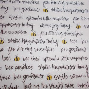 SUNNY HONEY - BEES 5 x 0.5m