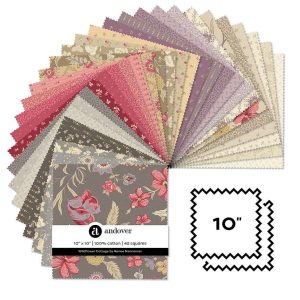 WILDFLOWER COTTAGE LAYER CAKE - 42 X 10" SQUARES