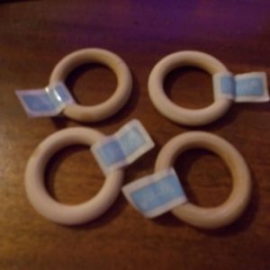 WOODEN RINGS 2" X 4