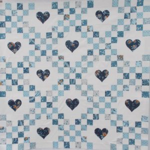 DOUBLE IRISH CHAIN KIT - BLUE - WITH FREE SEWALONG WORKSHOP 4/07/2026